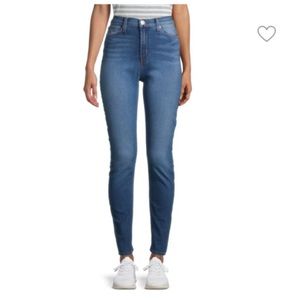 HUDSON Blair High-Waist Skinny Cropped Jeans